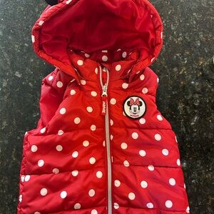 Minnie Mouse Kids Puffer Vest